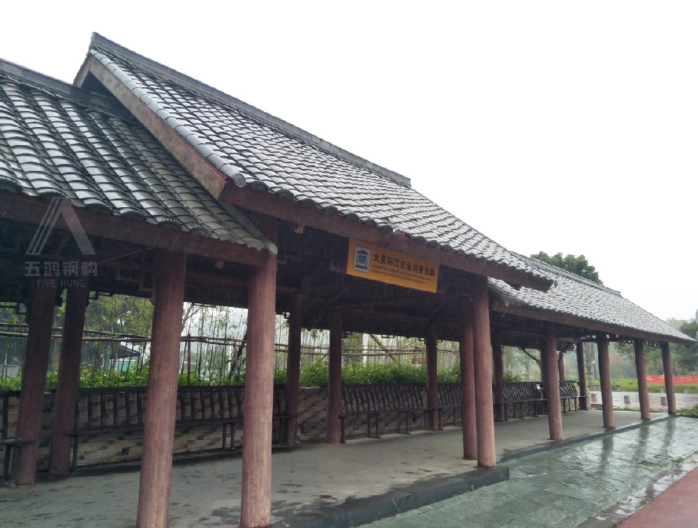 柳州环江钢结构凉亭